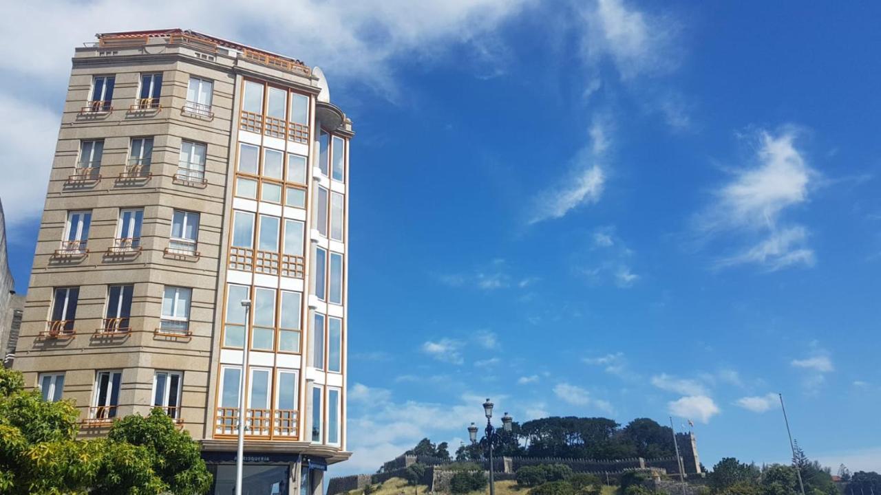 Exclusivo Atico Baiona Con Garaje 아파트 외부 사진